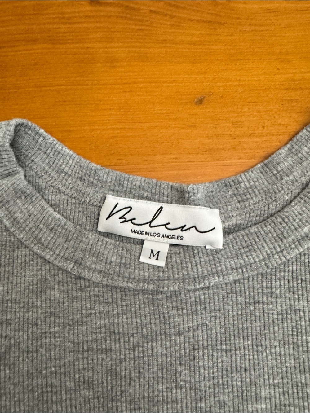 Belen Dylan long sleeve crop top - Picture 7 of 8